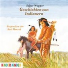 Karl Menrad, Edgar Wüpper, Karl Menrad - Geschichten von Indianern, 1 Audio-CD (Hörbuch)