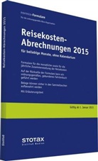 Reisekosten-Abrechnungen: Für beliebige Monate, ohne Kalendarium 2015