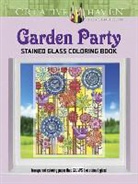 Kelly A. Baker, Robin Baker, Robin J. Baker - Creative Haven Garden Party Stained Glass Coloring Book