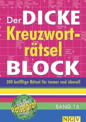 Der dicke Kreuzworträtsel-Block. Bd.16