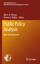 Wi A H Thissen, Wil A H Thissen, E Walker, E Walker, Wil A. H. Thissen, Warren E. Walker - Public Policy Analysis