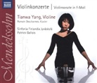 Felix Mendelssohn, Felix Mendelssohn Bartholdy - Violinkonzerte / Violinsonate in f-Moll, 1 Audio-CD (Livre audio)