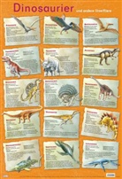 Mein Lernposter: Dinosaurier und andere Urzeittiere