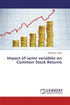 Abdulkarim Garba - Impact of some variables on Common Stock Returns