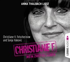 Christiane Felscherinow, Christiane V Felscherinow, Christiane V. Felscherinow, Sonja Vukovic, Anna Thalbach - Christiane F. Mein zweites Leben, 4 Audio-CDs (Hörbuch)