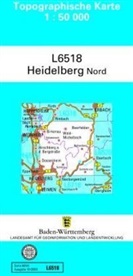 Landesam für Geoinformation und Landentwi, Lg, LGL - Topographische Karte Baden-Württemberg, Zivilmilitärische Ausgabe - Heidelberg-Nord