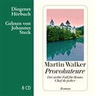 Martin Walker, Steck Johannes, Johannes Steck - Provokateure, 8 Audio-CD (Hörbuch)