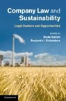 Beate Richardson Sjafjell, Benjamin Richardson, Benjamin J. Richardson, Beate Sjafjell, Beate Sj&aring;fjell - Company Law and Sustainability