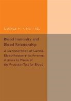 George H. F. Nuttall, Nuttall George H. F. - Blood Immunity and Blood Relationship