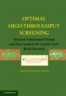 Xiaohua Douglas Zhang, Zhang Xiaohua Douglas - Optimal High-Throughput Screening