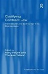 Mary Keyes, Mary Wilson Keyes, Mary/ Wilson Keyes, Keyes Mary, Therese Wilson, Wilson Therese... - Codifying Contract Law