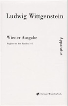 Ludwig Wittgenstein - Wiener Ausgabe: Register zu den Bänden 1 - 5