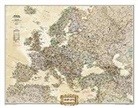 National Geographic Map Executive Europe, political, Planokarte