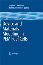 Stephe J Paddison, Stephen J Paddison, Stephen J. Paddison, Keith S. Promislow, S Promislow, S Promislow - Device and Materials Modeling in PEM Fuel Cells