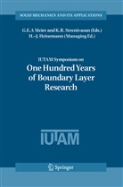 Hans-Joachim Heinemann, G. E. A. Meier, G.E.A. Meier, R Sreenivasan, K R Sreenivasan, K. R. Sreenivasan... - IUTAM Symposium on One Hundred Years of Boundary Layer Research