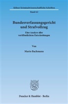 Mario Bachmann - Bundesverfassungsgericht (BVerfG) und Strafvollzug