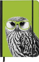 Matt Dinniman - SoftTouch Notebook Nerdy Owl 9 x 14 cm