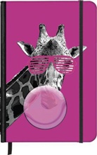 Matt Dinniman - SoftTouch Notebook Cool Giraffe 9 x 14 cm