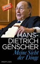 Hans-Dietric Genscher, Hans-Dietrich Genscher, Hans-Dieter Heumann - Meine Sicht der Dinge