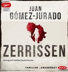 Juan Gómez-Jurado, Heikko Deutschmann - Zerrissen, 2 Audio-CD, 2 MP3 (Audio book)