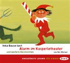 Nils Werner, Inka Bause - Alarm im Kasperletheater und weitere Geschichten, 1 Audio-CD (Hörbuch)