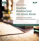 Bettina von Arnim, Bettine von Arnim, Jürgen Hentsch, Chris Pichler, Marlies Reusche - Goethes Briefwechsel mit einem Kinde, 1 Audio-CD, 1 MP3 (Hörbuch)