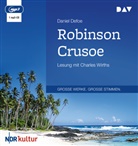 Daniel Defoe, Charles Wirths - Robinson Crusoe, 1 Audio-CD, 1 MP3 (Audiolibro)