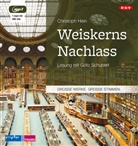 Christoph Hein, Götz Schubert - Weiskerns Nachlass, 1 Audio-CD, 1 MP3 (Audio book)