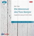 Mark Twain, Achim Gertz - Die Abenteuer des Tom Sawyer, 1 Audio-CD, 1 MP3 (Hörbuch)