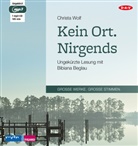 Christa Wolf, Bibiana Beglau - Kein Ort. Nirgends, 1 Audio-CD, 1 MP3 (Audio book)