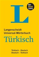 Langenscheidt-Redaktion - Universalwoerterbuch Deutsch-Tuerkisch, Deutsch-Tuerkisch