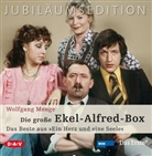 Wolfgang Menge, Dieter Krebs, Diether Krebs, Hildegard Krekel, Heinz Schubert, Elisabeth Wiedemann - Die große Ekel-Alfred-Box, 6 Audio-CDs (Hörbuch)