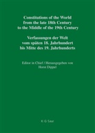 Dippel, Dippel, Hors Dippel, Horst Dippel, Heun, Heun... - Constitutions of the World from the late 18th Century to the Middle of the 19th Century - Vol. 3. Part V: Nassau - Saxe-Hildburghausen