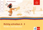 Corneli Donth-Schäffer, Heike Günther - Mein Indianerheft: Mein Anoki-Übungsheft - Richtig schreiben A