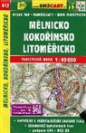 Wanderkarte Tschechien Melnicko, Kokorinsko, Litomericko 1 : 40 000