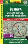 Wanderkarte Tschechien Sumava - Zeleznorudsko, Povydri, Churanov 1 : 40 000