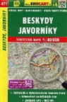 Wanderkarte Tschechien Beskydy, Javorniky 1 : 40 000