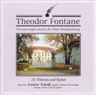 Theodor Fontane, Gunter Schoß - Wanderungen durch die Mark Brandenburg, Audio-CDs - 14: Wustrau und Karwe, 1 Audio-CD (Livre audio)