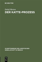 Detlef Merten - Der Katte-Prozeß