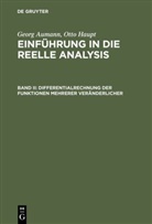 Geor Aumann, Georg Aumann, Otto Haupt - Einführung in die reelle Analysis - Band II: Differentialrechnung der Funktionen mehrerer Veränderlicher