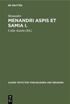 Menander, Coli Austin, Colin Austin - Menandri Aspis et Samia I.