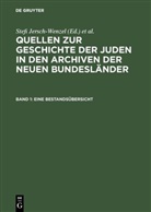 Stefi Jersch-Wenzel, Andrea Reinke, Andreas Reinke, Reinhard Rürup, Strenge, Strenge... - Quellen zur Geschichte der Juden in den Archiven der neuen Bundesländer - 1: Eine Bestandsübersicht