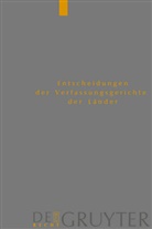 von den Mitgliedern der Gerichte, Mitglieder der Gerichte, Von den Mitgliedern der Gerichte, Von den Mitgliedern der Gerichte - Entscheidungen der Verfassungsgerichte der Länder (LVerfGE) - Band 13: Baden-Württemberg, Berlin, Brandenburg, Bremen, Hamburg, Hessen, Mecklenburg-Vorpommern, Niedersachsen, Saarland, Sachsen, Sachsen-Anhalt, Thüringen