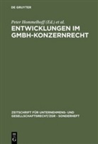 Peter Doralt, Peter Hommelhoff, Günter H. Roth, Johannes Semler - Entwicklungen im GmbH-Konzernrecht