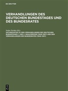 Günther Hagen, Beate Heiß, Barbara Kantenwein-Pabst, Detleff Scharff, Paula Scharff, Bernhardt Schloer... - Verhandlungen des Deutschen Bundestages und des Bu: Sachregister zu den Verhandlungen des Deutschen Bundestages 1. und 2. Wahlperiode (1949 - 1957) und den Verhandlungen des Bundesrates (1949 - 1957)