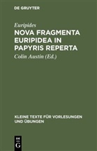 Euripides, Coli Austin, Colin Austin - Nova fragmenta Euripidea in papyris reperta