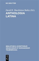 David R. Shackleton Bailey, Davi R Shackleton Bailey, David R Shackleton Bailey, David R. Shackleton Bailey - Anthologia Latina