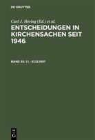 Manfred Baldus, Norbert Diel, Carl J. Hering, Hubert Lentz, Stefan Muckel - Entscheidungen in Kirchensachen seit 1946 - 35: 1.1. -31.12.1997