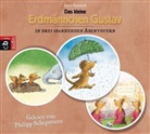 Ingo Siegner, Norman Matt, Philipp Schepmann - Das kleine Erdmännchen Gustav in drei spannenden Abenteuern, 3 Audio-CDs (Audio book)