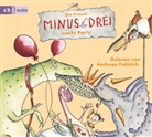 Ute Krause, Andreas Fröhlich - Minus Drei macht Party, 1 Audio-CD (Hörbuch)